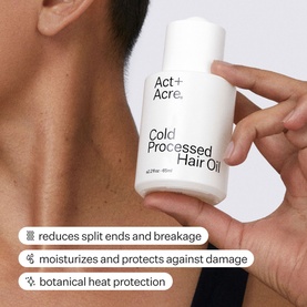 Cold Processed Hair Oil