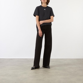 Le Slim Palazzo Wide-Leg Trousers