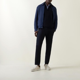 Shield Logo Half-Zip Sweater