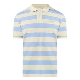 Stripe Logo Polo Shirt