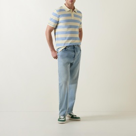 Stripe Logo Polo Shirt
