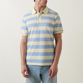 Stripe Logo Polo Shirt