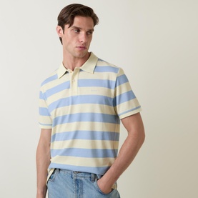 Stripe Logo Polo Shirt