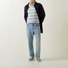 Stripe Logo Polo Shirt