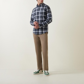 Poplin Logo Check Shirt
