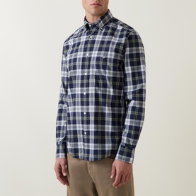 Poplin Logo Check Shirt