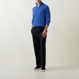 Shield Structure Half-Zip Sweater