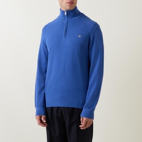 Shield Structure Half-Zip Sweater
