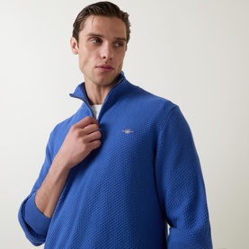 Shield Structure Half-Zip Sweater