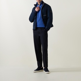 Shield Structure Half-Zip Sweater