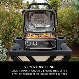 Woodfire Electric BBQ Grill Stand