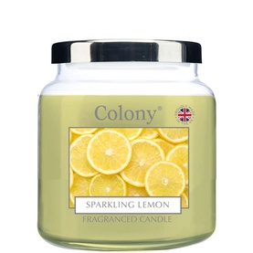 Sparkling Lemon Medium Candle