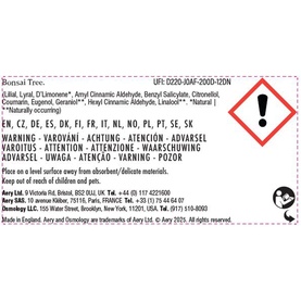 Bonsai Tree Reed Diffuser - Birch Sap, Orange & Yuzu