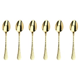 Champagne Avalon Set of 6 Teaspoons