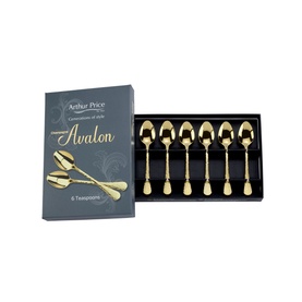 Champagne Avalon Set of 6 Teaspoons