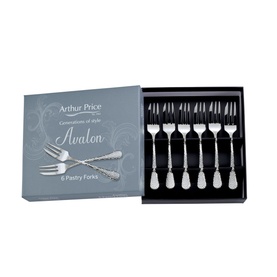 Avalon Set of 6 Pastry Forks