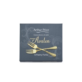Champagne Avalon Set of 6 Pastry Forks