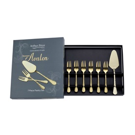Champagne Avalon 7-Piece Pastry Set