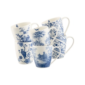 Archive Blue - Mugs X 6