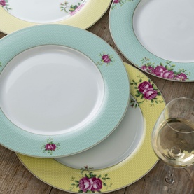 Archive Rose - Dinner Plates X 4