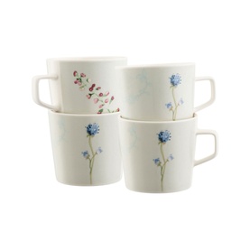 Camille Pale Jade 4 Mugs Set