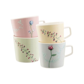 Camille Pastel Mugs Set of Four