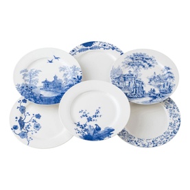 Archive Blue - Teaplates X 6