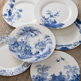 Archive Blue - Teaplates X 6