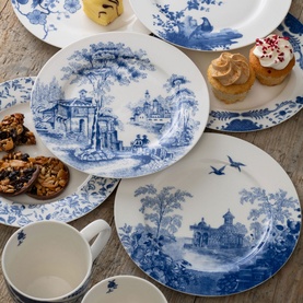 Archive Blue - Teaplates X 6