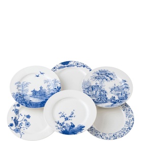 Archive Blue - Teaplates X 6