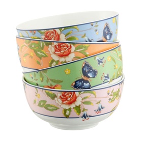Cottage Garden - Cereal Bowls X 4