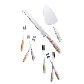 Cottage Garden Pastry Set - 8 Pce