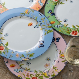 Cottage Garden - Dinner Plates X 4