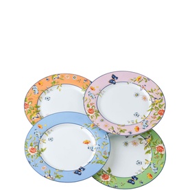 Cottage Garden - Dinner Plates X 4