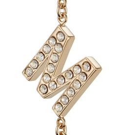 Embellished Logo Drop Earrings