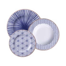 Abstratta 12-Piece Porcelain Dining Set