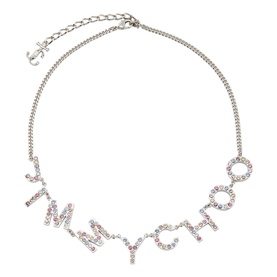 Embellished Logo Lettering Necklace