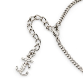 Embellished Logo Lettering Necklace
