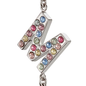 Embellished Logo Drop Earrings