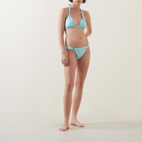Maia Snake Print Fleck Bikini Bottoms
