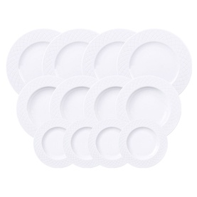 Ingrid 12-Piece Porcelain Dining Set