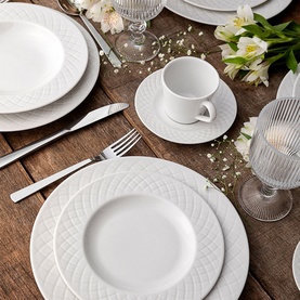 Ingrid 12-Piece Porcelain Dining Set