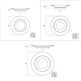 Ingrid 12-Piece Porcelain Dining Set