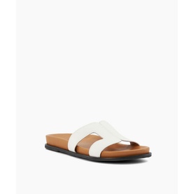 Loupa Topstitch-Detail Flat Sandals