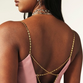 Cleo Embellished Strap Dress