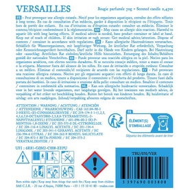 Versailles Scented Candle 70g