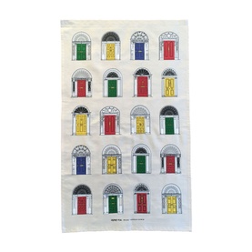 Irish Georgian Doors Tea Towel