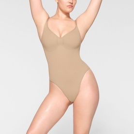 Thong Bodysuit Clay