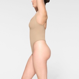 Thong Bodysuit Clay