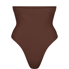 High Waist Thong Cocoa
